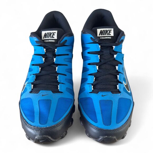 Nike Reax 9 TR 621716-401 Mens 10.5 Blue Black Training Running Shoes Sneakers - Picture 5 of 10